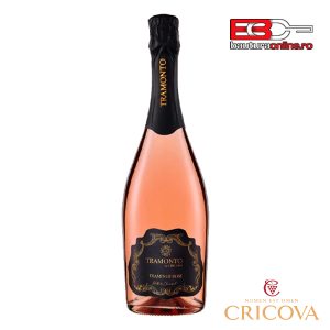 Vin Cricova Spumant Tramonto Traminer Rose ds 0.75L